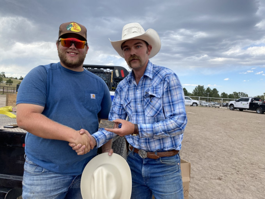 Rodeo winner Parker